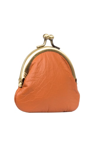 Leren Portemonnee Camel