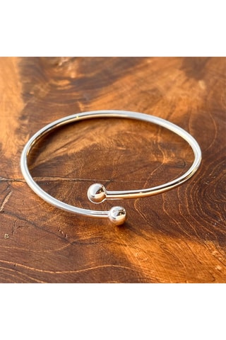 Pulseira rígida Prata