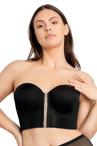 Bustier con relleno Shea - Negro
