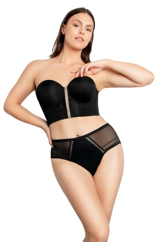 Bustier con relleno Shea - Negro
