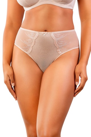 Braga tiro alto Pearl - Rosa