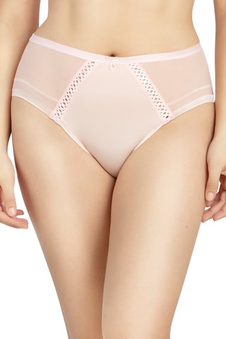 Braga de talle alto Shea - Rosa claro