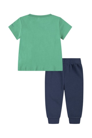 T-shirt e pantaloni sportivi  - Blu