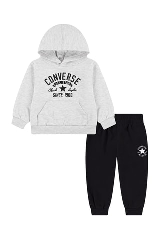 Felpa e pantaloni sportivi   - Nero