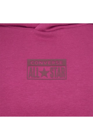 Felpa con cappuccio  - Rosa e grigio