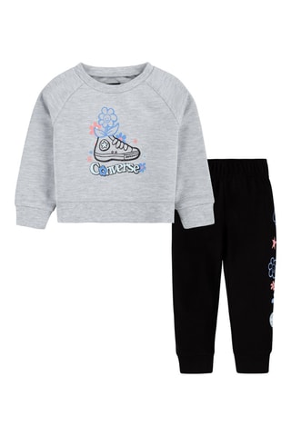 Felpa e pantaloni sportivi   - Nero