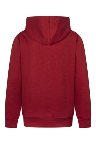 Felpa con cappuccio  - Rosso