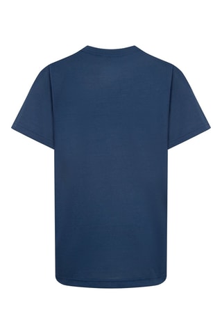 T-shirt   - Blu e bianco