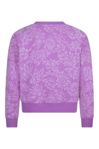 Felpa  - Bianco e viola