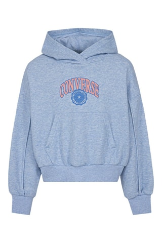 Felpa con cappuccio   - Blu