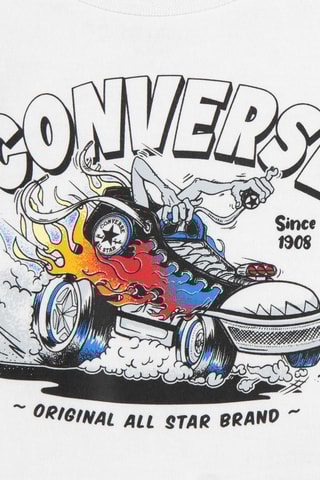 T-shirt   - Bianco, nero e blu