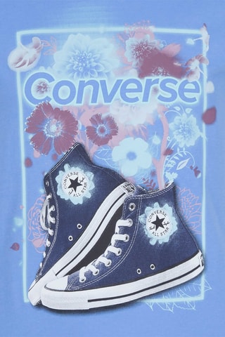 T-shirt   - Rosa e blu