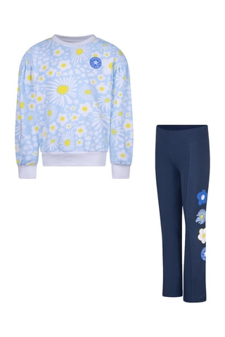 Felpa  - Bianco e blu