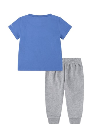 T-shirt e pantaloni sportivi   - Grigio