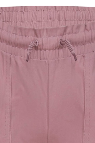 Pantaloni wide legs   - Nero, bianco e rosa