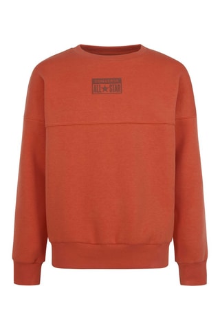 Felpa  - Arancione e grigio