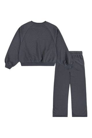 Felpa e pantaloni sportivi   - Nero