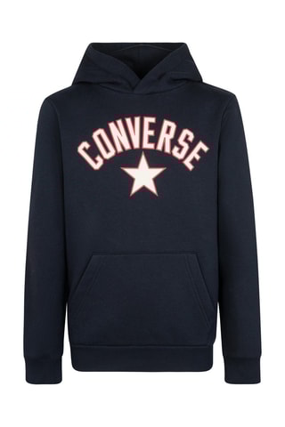 Felpa con cappuccio   - Bianco e nero