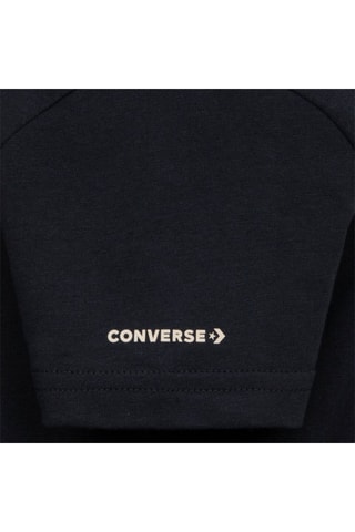 T-shirt   - Nero e beige