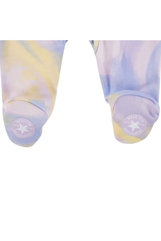 Tutina - Bianco, blu e rosa