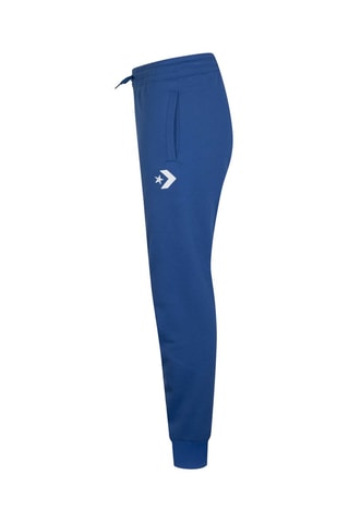 Pantaloni sportivi in pile   - Blu e bianco