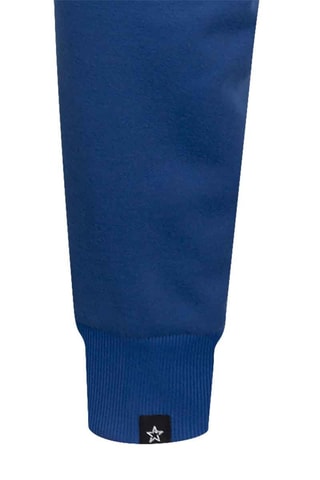 Pantaloni sportivi in pile   - Blu e bianco