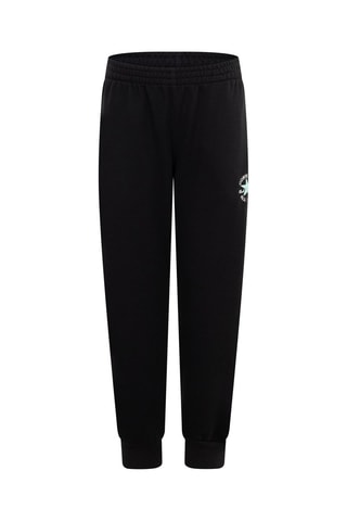 Felpa con cappuccio e pantaloni   - Nero