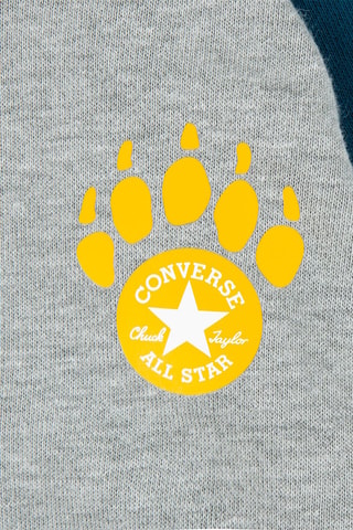 Tuta con cappuccio con orecchie - Grigio