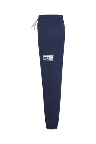 Pantaloni sportivi in pile  - Blu e bianco