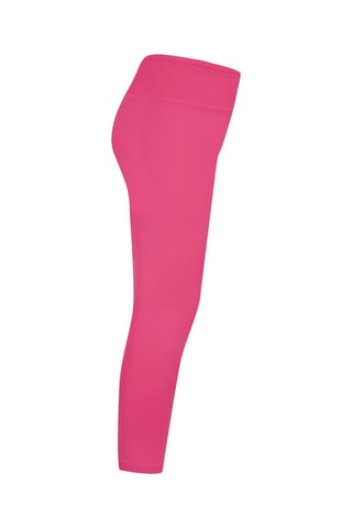 Leggings sportivi a vita alta   - Grigio e rosa