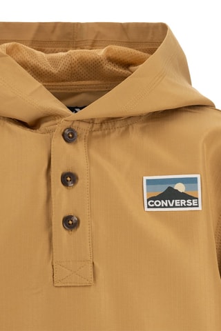 Giacca a vento con cappuccio - Verde