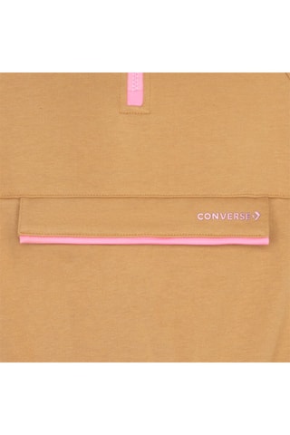 Felpa con cappuccio - Beige