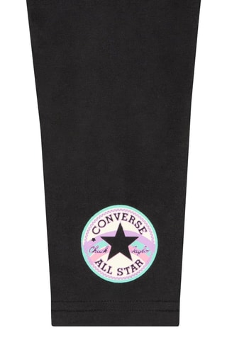 Felpa con cappuccio - Nero e rosa