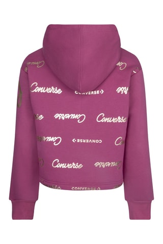 Felpa con cappuccio - Rosa