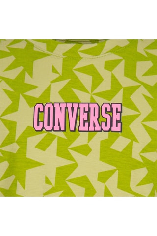 T-shirt  - Verde e rosa