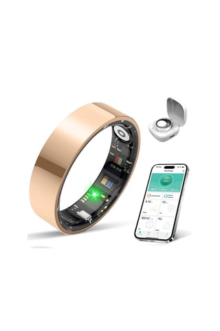 Smartring Mogie - Model Titan - Roségoudkleurig - Maat 8