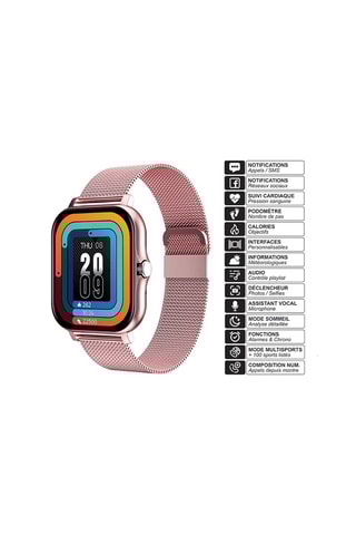 Smartwatch Eko - Balnéo - Belfunctie