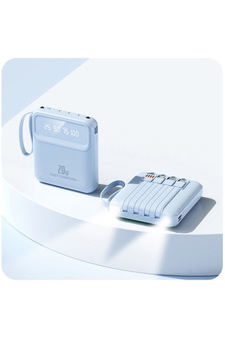 Powerbank 10000 mAh Eko - Zaklamp - Universeel