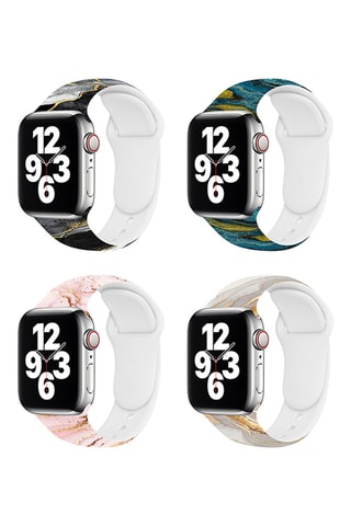 4 Armbanden Eko TPU - Apple Watch 38/40/41 mm