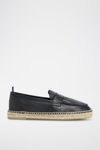 Espadrillas in pelle Nacho - Nero  - Castañer