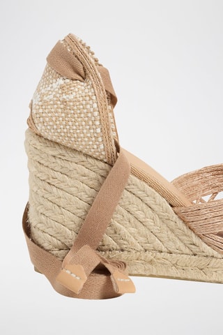 Espadrillas con zeppa Caracas - Beige - Castañer