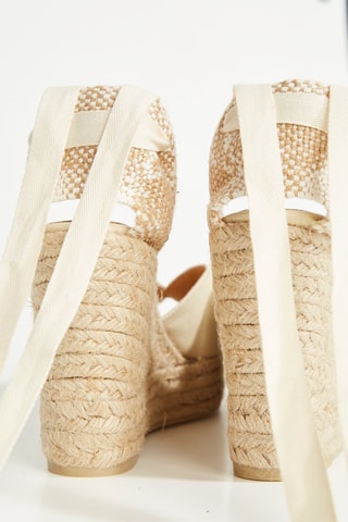 Espadrillas con zeppa Bilina - Avorio - Castañer