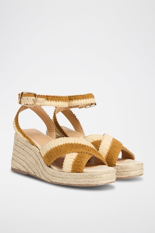 Sandali con zeppa Tatiana - Beige - Castañer
