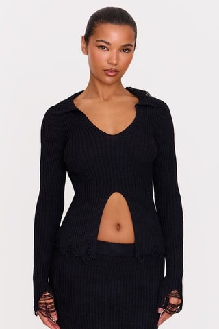 Maglia - Nero - Pretty Little Thing