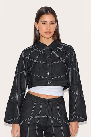 Giacca corta - Indaco - Pretty Little Thing