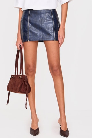 Minigonna - Blu scuro - Pretty Little Thing