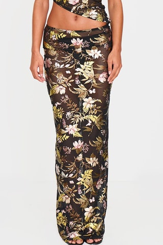 Gonna lunga - Nero - Pretty Little Thing