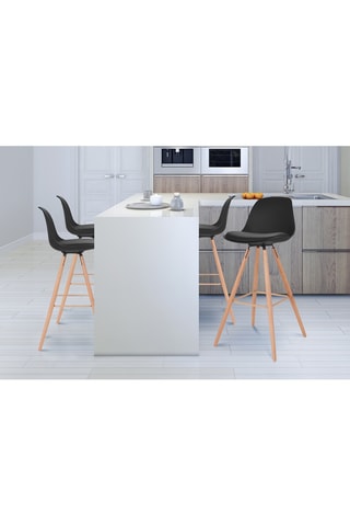 4 taburetes Oslo - 38 x 74 x 97 cm