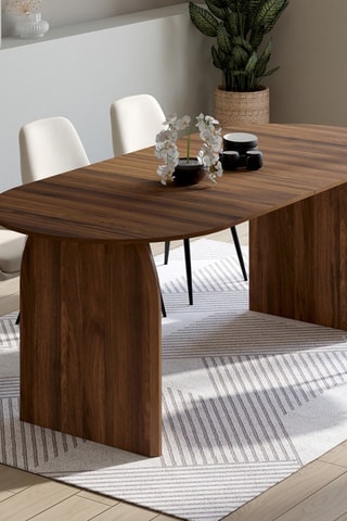 Mesa extensible Japandi - 200/300 x 75 x 90 cm