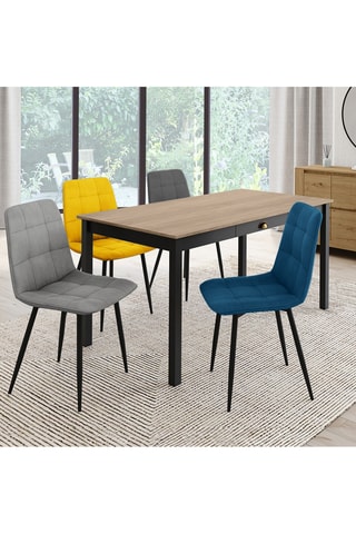 4 sillas Linda - 46 x 86 x 57 cm